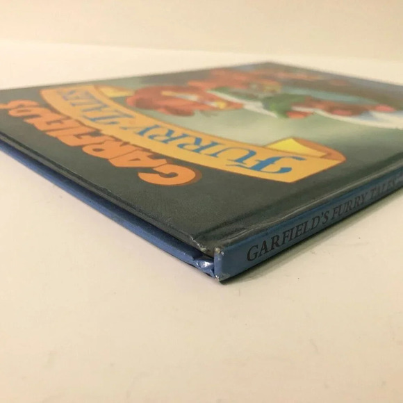 Vintage 1989 Garfields Furry Tales Jim Davis Book Hardcover - Picture 7 of 16